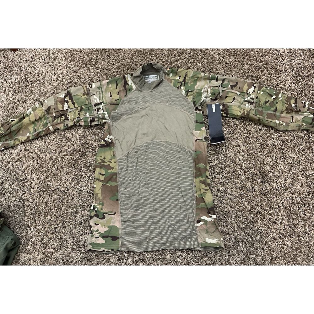 NWT USGI Army Combat Shirt Flame Resistant Multicam 8415-01-580-4853 Size Medium